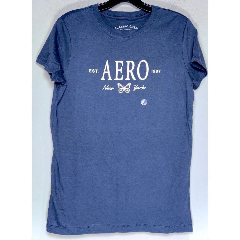 Aero classic crew tee shirt size large